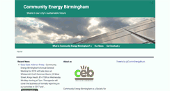 Desktop Screenshot of communityenergybirmingham.coop