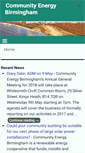 Mobile Screenshot of communityenergybirmingham.coop